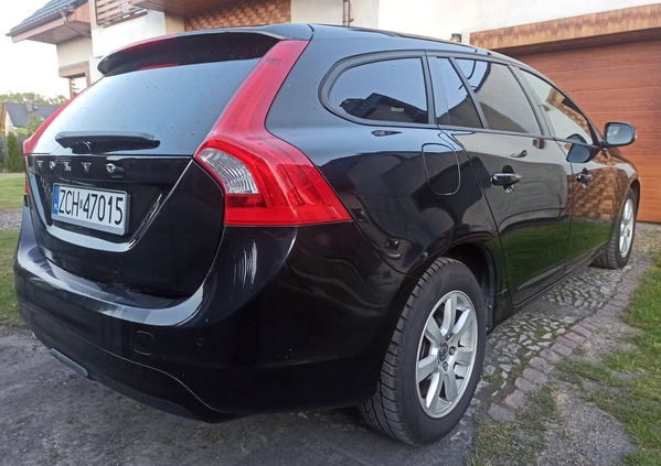 Volvo V60 cena 31600 przebieg: 233114, rok produkcji 2013 z Choszczno małe 596